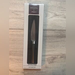 New Cristel, 1.4116 grade stainless Steel Paring Knife, Perfectly balanced 3.5"